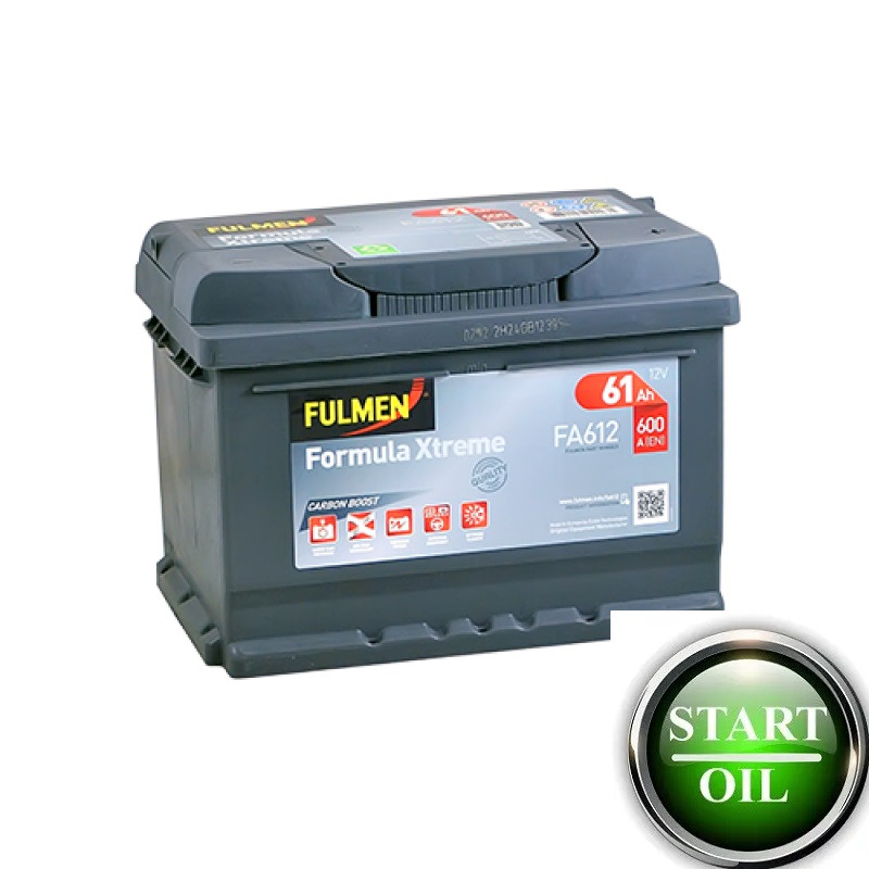 Акумулятор FULMEN Formula Xtreme 61Ah 600А R+ (h=175)