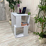 Комп'ютерний стіл MebelProff КС-15, письмовий стіл з полками, стіл-стелаж, фото 8