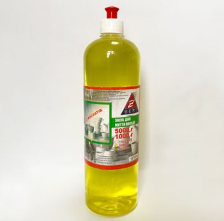 Засіб для миття посуду Z-best лимон 1л, фото 1