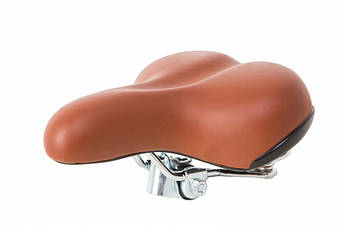 Сідло комфортне з пружинами 210*245 на замку СР (коричневий)