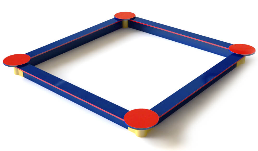 Дитяча пісочниця Море 200x200 см (Kidigo ТМ)