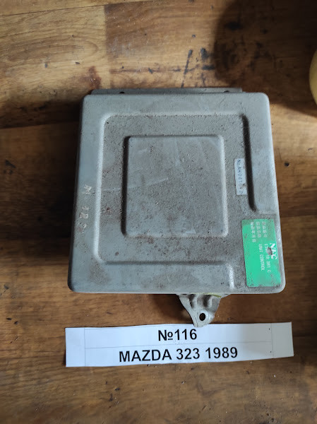 No116 Б/у Блок управління двигуном для Mazda 323 1989-1994