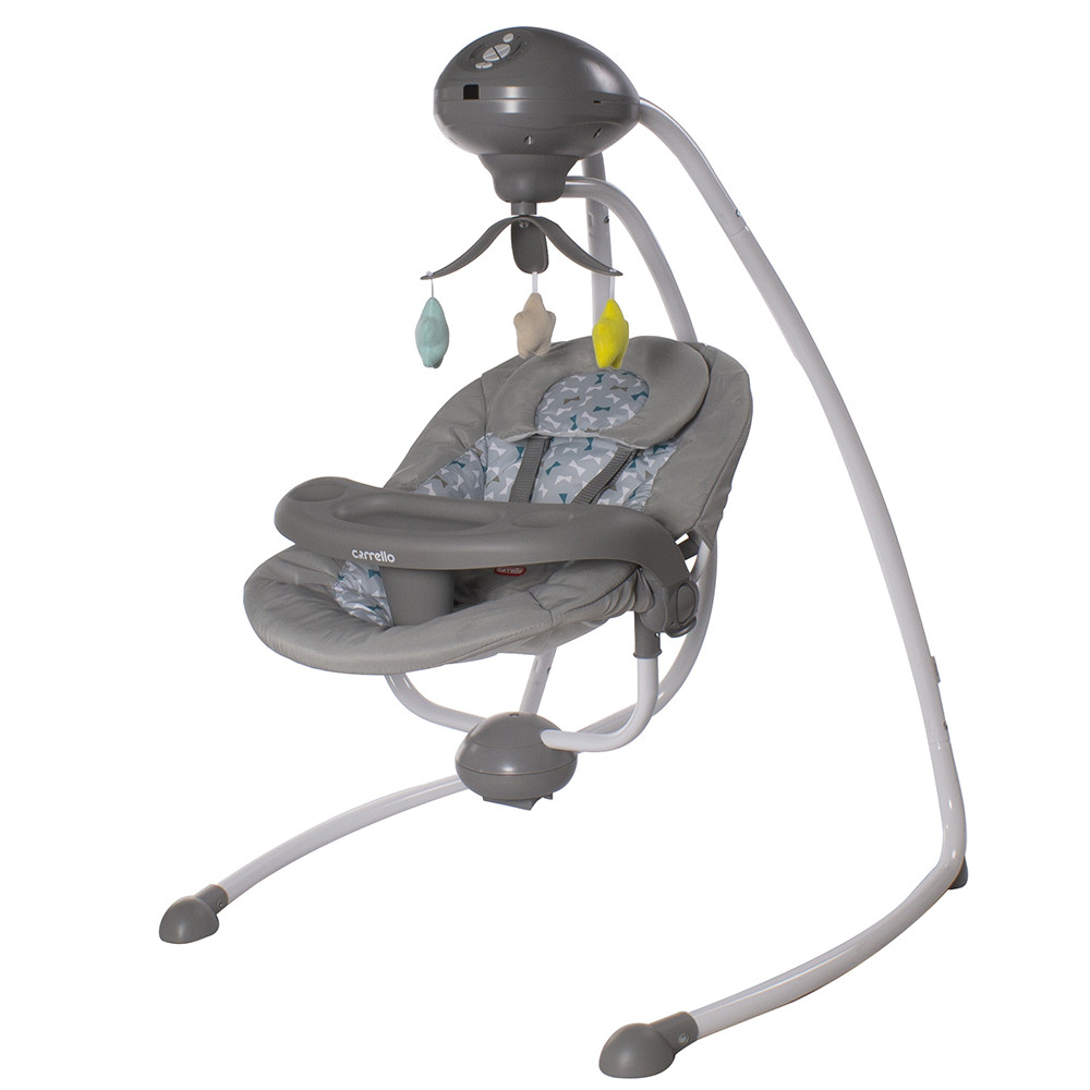 Коліска-гойдалка CARRELLO Fantasia CRL-7503 Lovely Grey /1/