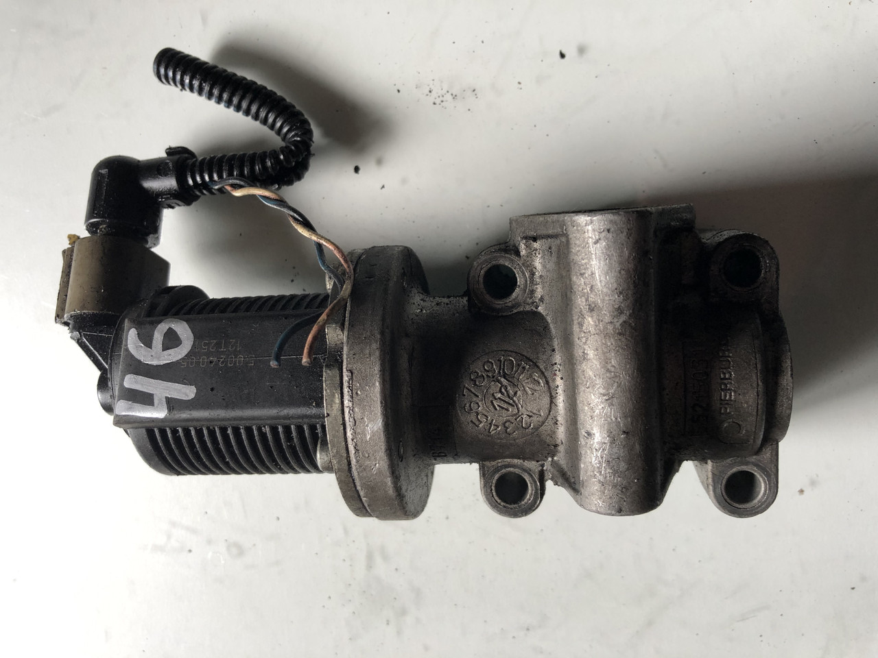 Клапан EGR Опель егр 1.9CDTI 55204250 55215031 50024005 №46