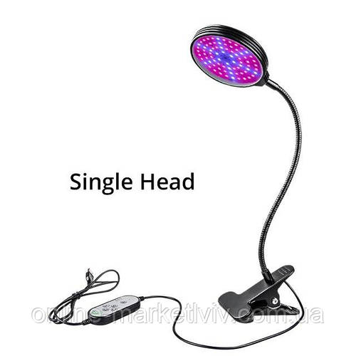 Ультрафиолетовая лампа для растений R1 (1 головка 15w) / Гибкая ...
