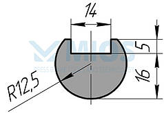 Вставка B.215.C (835мм.)