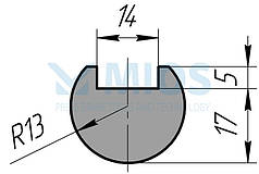 Вставка B.216.C (835мм.)