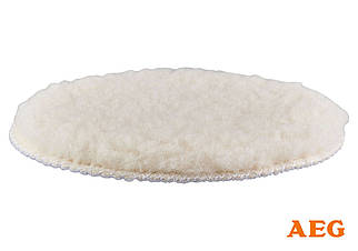 Диск полірувальний з овечої вовни з липучкою Ø 150 мм AEG