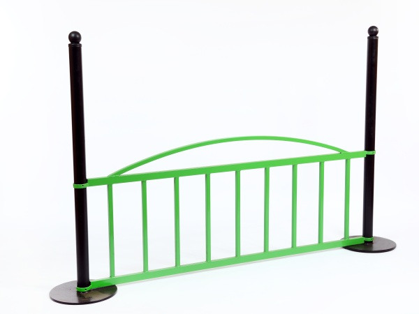 Забор для клумби Металлический Зеленый 580x1500 - фото 1 - id-p1519473917