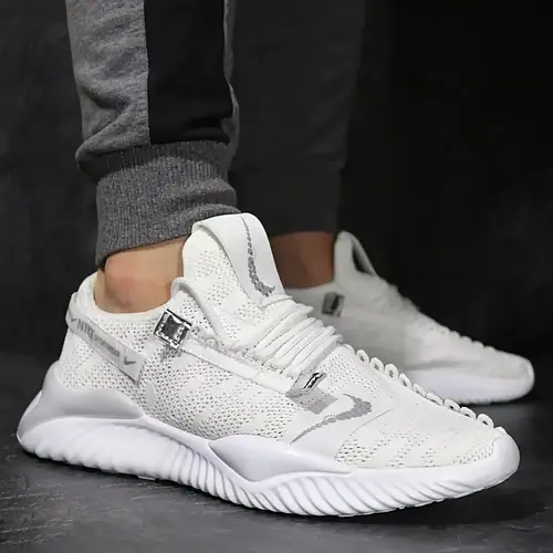 Мужские белые кроссовки Кроссовки Nike White обувь мужская демисезонная ...