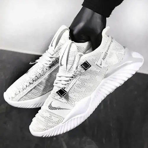 Мужские белые кроссовки Кроссовки Nike White обувь мужская демисезонная ...