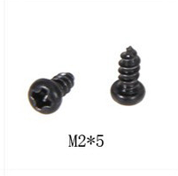 Гвинтик M2*5 чорний (Комплект по 100шт) #
