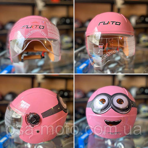 Детский шлем для мотоцикла, скутера, квадроцикла, самоката, велосипеда ...