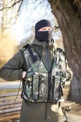 Розвантаження тактичне, жилет розвантажувальний високої якості, РПК, забарвлення "дубок"., фото 1