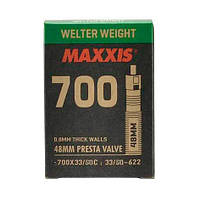 Камера велосипедная MAXXIS Welter Weight 700x33/50 (28") Presta