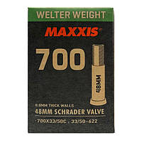 Камера велосипедна MAXXIS Welter Weight 700x33/50 (28") Schrader AV