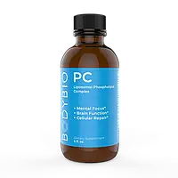 BodyBio PC Phosphatidylcholine / Фосфатидилхолин липосомальный комплекс, Повышение памяти и внимания, 118 мл