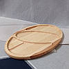 Менажниця дерев'яна овальна на 3 секції з ясеня, фото 5