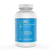 BodyBio PC Phosphatidylcholine / Фосфатидилхолин Повышение памяти и внимания 300 капс