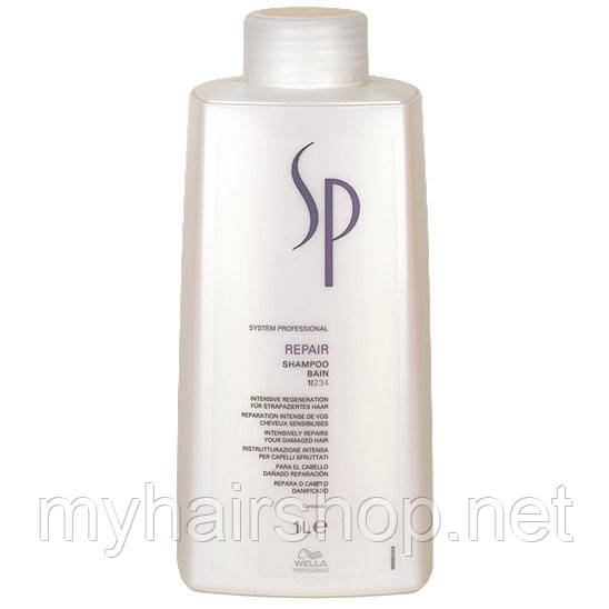 Шампунь відновлювальний Wella SP Repair Shampoo 1000 мл