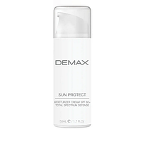 Антиоксидантний захисний зволожувач Demax Sun Protect Moisturizer Cream SPF 80+