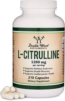 Double Wood L-Citrulline/Л Цитрулін 210 капс.