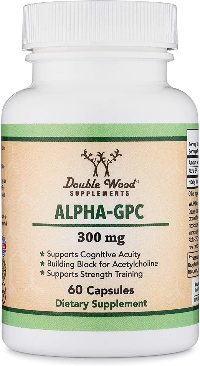 Double Wood Alpha GPC/Альфа-ГПХ 60 caps