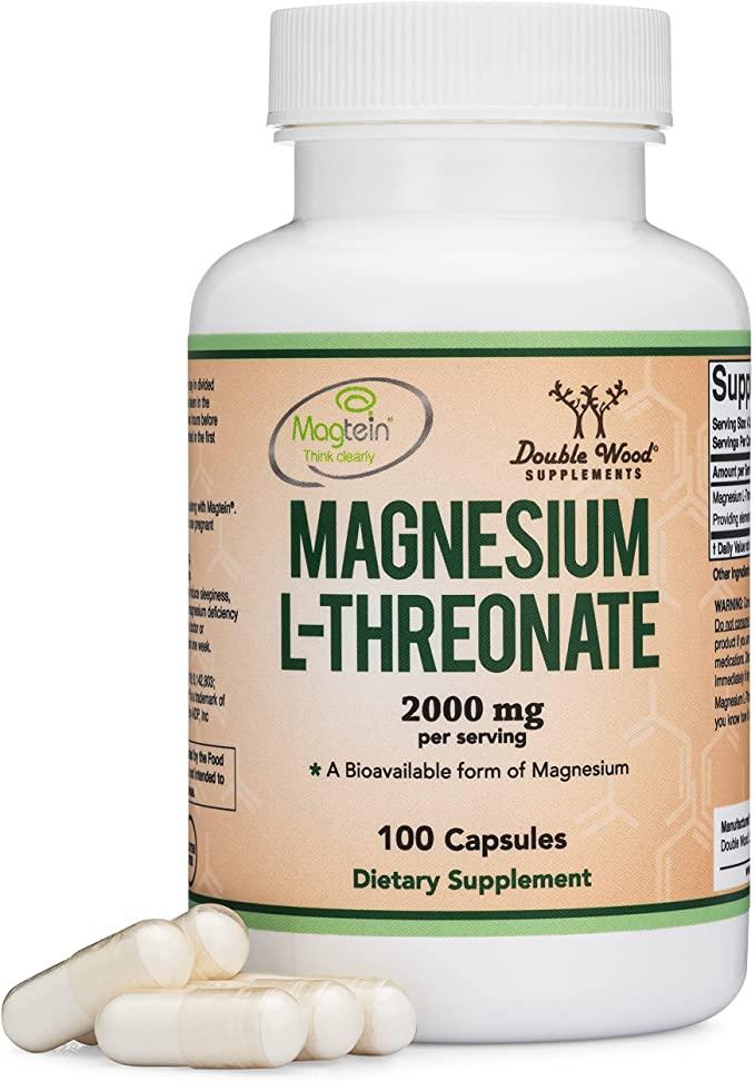 Double Wood  Magnesium Threonate / Магний Л Треонат 100 капс