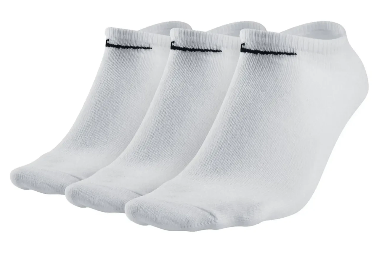Шкарпетки спортивні вкорочені Nike LTWT NS 3PR-VALUE (3пары) чорні SX2554-101 (оригінал)