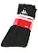 Шкарпетки для спорту та повсякденної носки Kappa Trisper Tennis Sock 3-pack черні (оригінал), фото 4