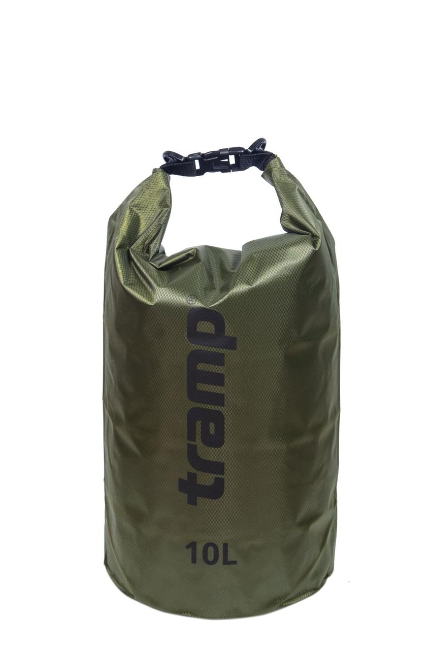 Гермомішок оливковий Tramp PVC Diamond Rip-Stop 10 л