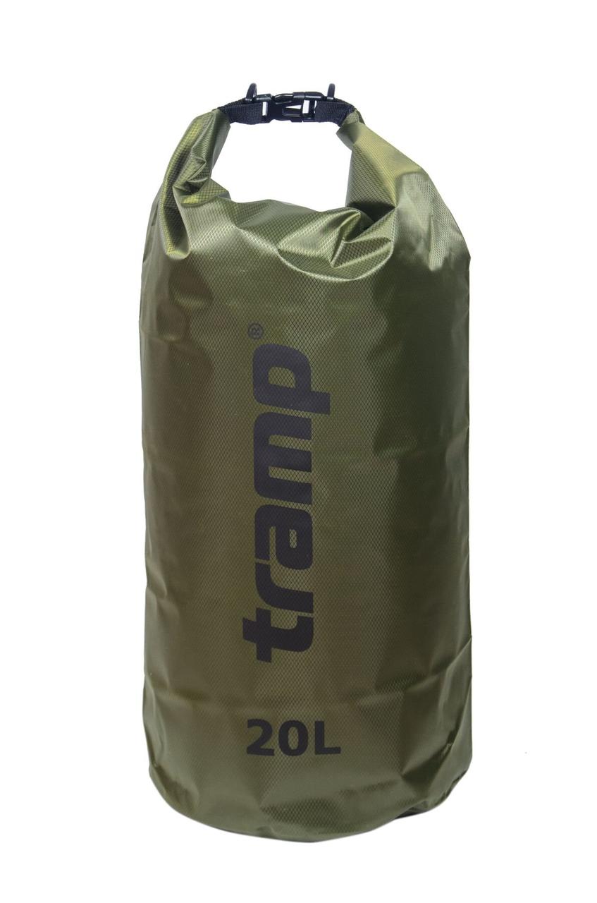 Гермомішок оливковий Tramp PVC Diamond Rip-Stop 20 л