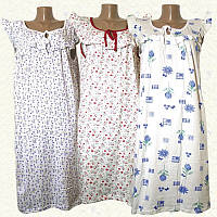 Ночная сорочка женская трикотажная Рюшевая р.48