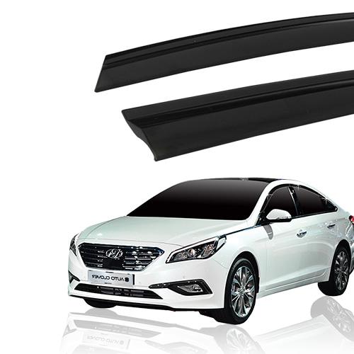 Вітровики, дефлектори вікон Hyundai Sonata LF 2014 - 2018- (Autoclover) A196