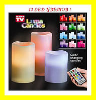 Набор светодиодных свечей "Luma Candles 12 цветов! BEST