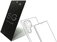 Бронепленка Samsung A03 Core Комплект: для Передней и Задней панели полиуретановая SoftGlass