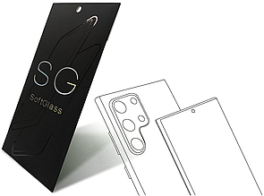 Бронеплівка Samsung A03 Core Комплект: для передньої і задньої панелі поліуретанова SoftGlass