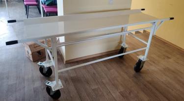 Каталка медична ТБН-ДТ для перевезення хворих людей похилого віку, фото 1