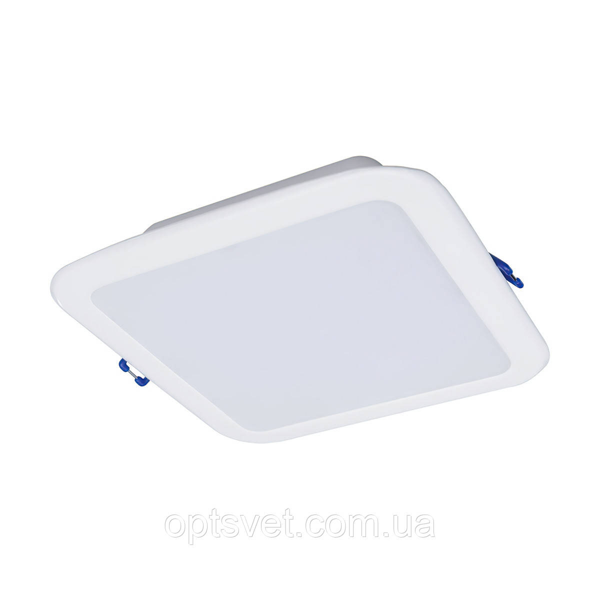 Світильник світлодіодний PHILIPS DN027B G2 LED12/NW 14W 4000K 220-240V L150 RU вбудований квадратний, фото 1