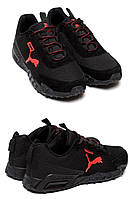 Мужские кроссовки сетка Puma (Пума) Black, мужские туфли текстильные, кеды черные, Мужская обувь
