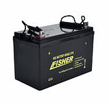 Електромотор для тролінгу Fisher 32+ акумулятор гел 80Ah, фото 4