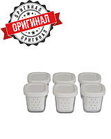 Комплект баночек для йогуртницы Tefal XF100032 (6шт)(45964436756)