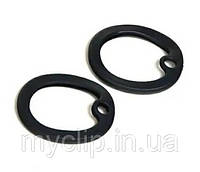 Набір гумок, глушників, бамперів на військові армійські жетони. Made in USA. Наложка. Запобігають лязкоту жетона об жетон.