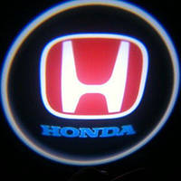 Дверний логотип LED HONDA LOGO підсвічування дверей (2 логотипу)