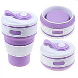 Силіконова склянка складана Silicon Magic Cup, фото 3