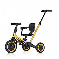 Велосипед трансформер 5 в 1 Colibro TREMIX Жовтий з батьківською ручкою