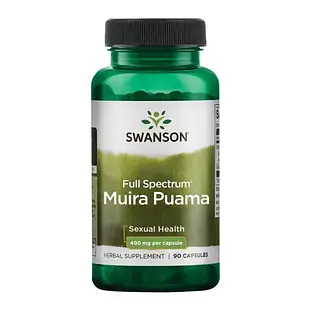Swanson Muira Puama 400 мг  Афродизіак, 90 капс