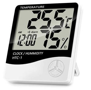 Цифровий термометр HTC-1 (з вимірюванням вологості)