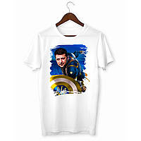 Футболка з принтом "Володимир Зеленський - Капітан Україна" Push IT