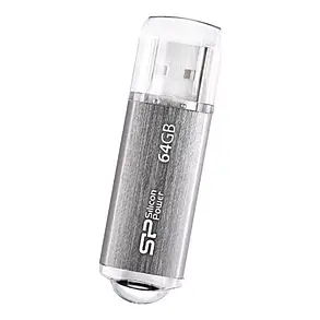 USB Flash 64GB SP Ultima II I-series silver, фото 1